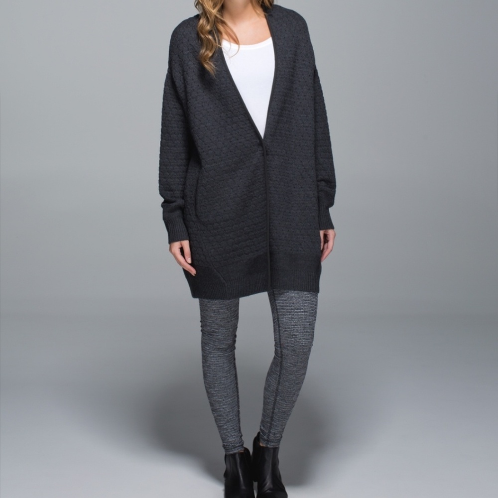 Lululemon merino cardigan